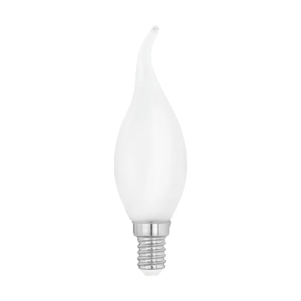 LED izzó gyertya E14 4W 4000K 470Lm opál