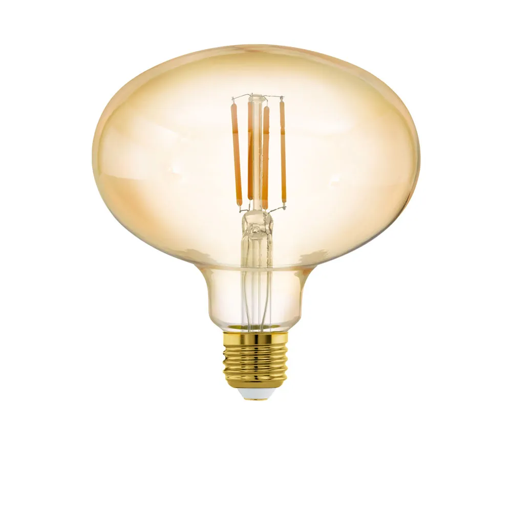 LED izzó E27 R140 4W 2200K 400Lm amber