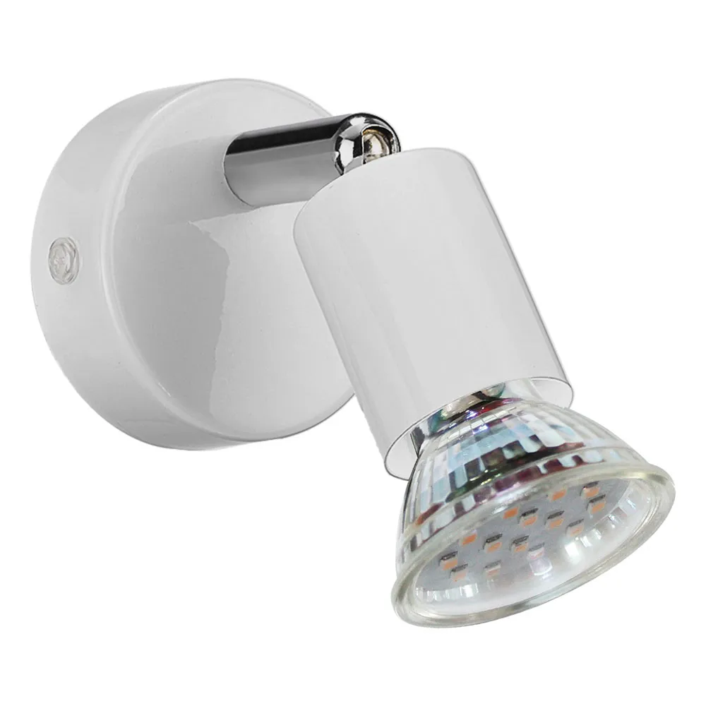 Beltéri LED fali lámpa GU10 1x3W fehér Mini