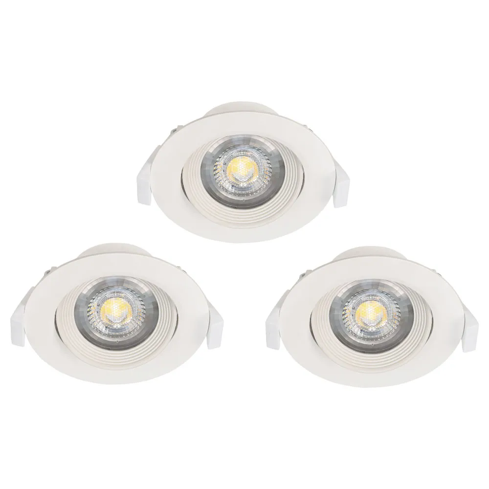 Beltéri LED süllyesztett lámpa 3x5W 3000K fehér Sartiano...