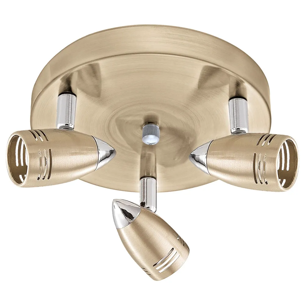 Karos spotlámpa 50W 3xGU10 kerek bronz Magnum