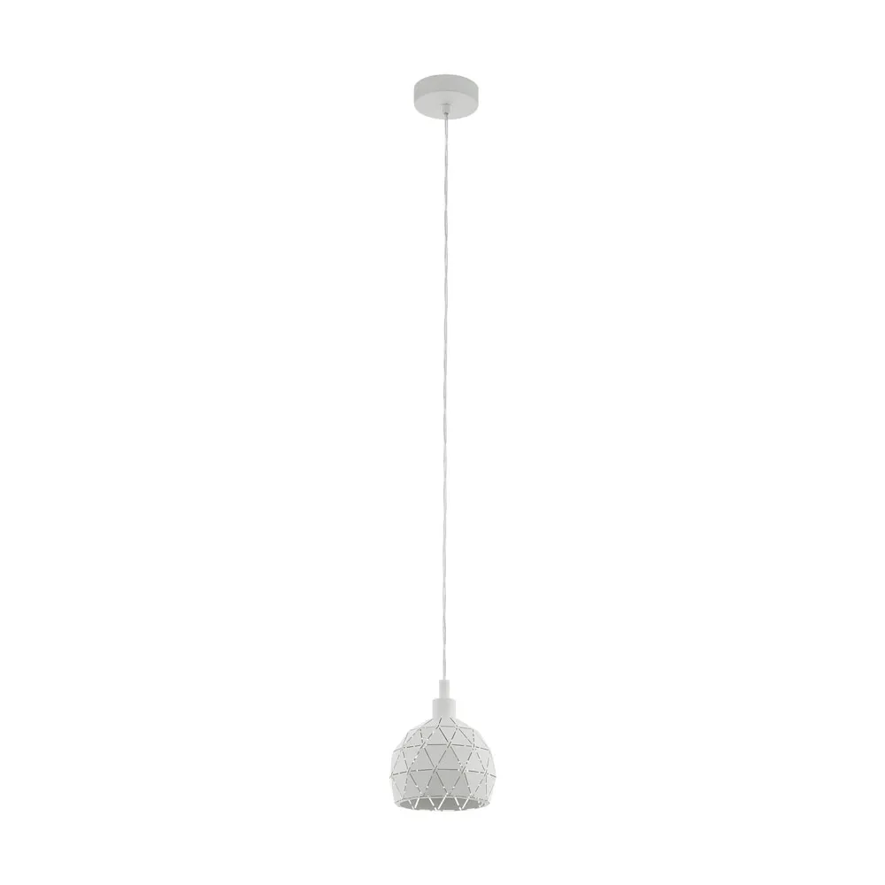 Függeszték E14 40W fehér Roccaforte