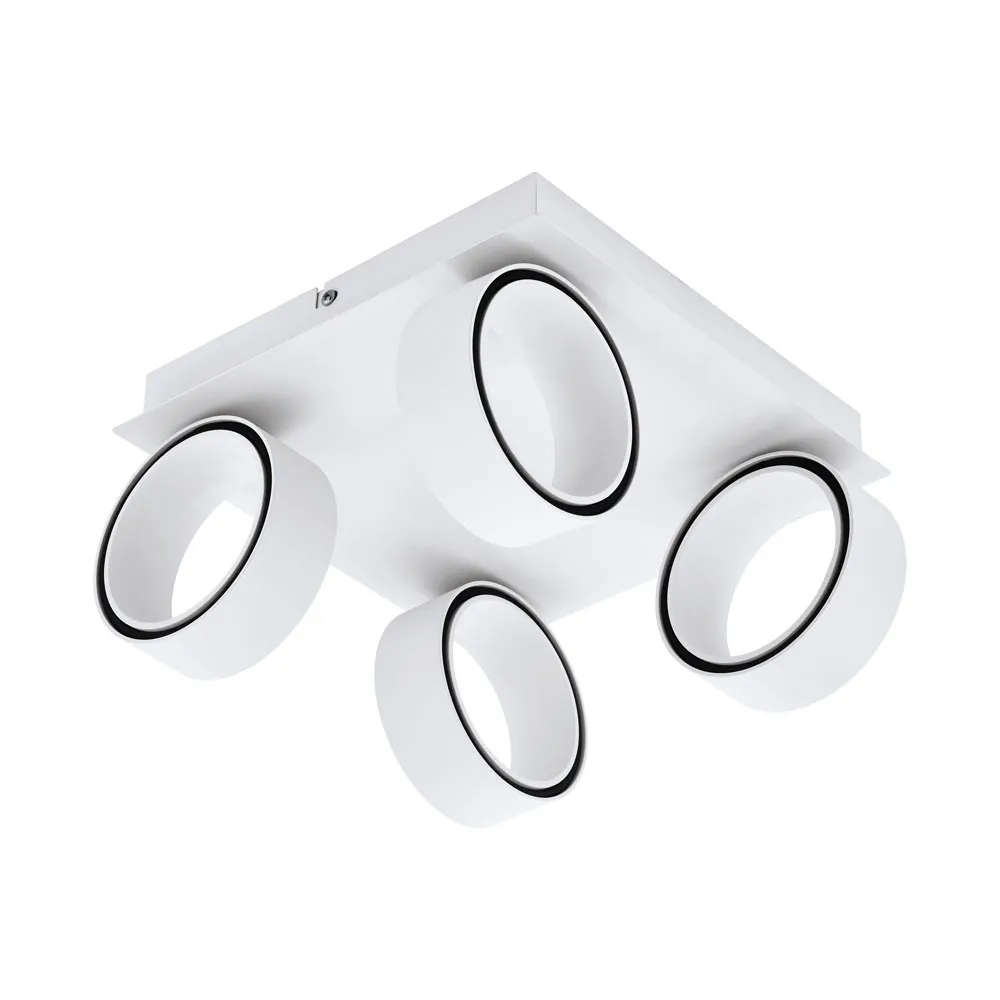 Beltéri karos spotlámpa 4x5W 2600Lm fehér Albariza