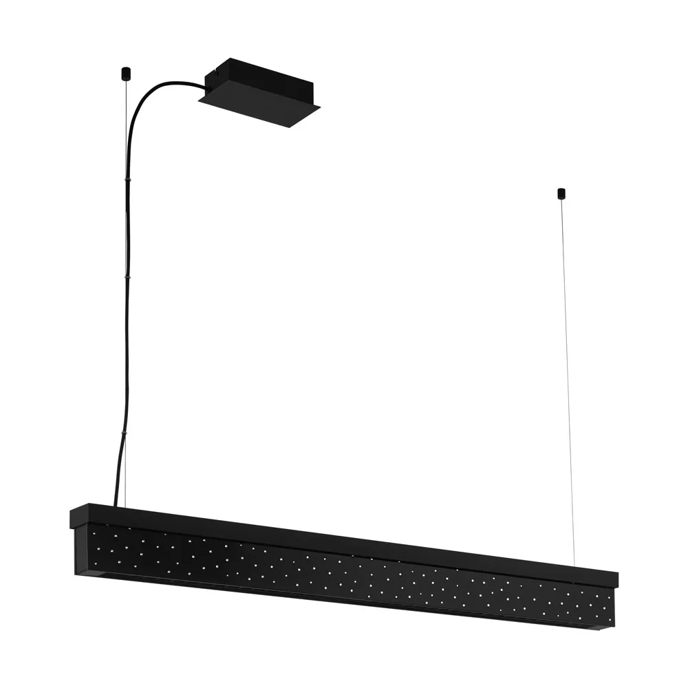 Beltéri LED függeszték 1x29W,19W 3400+2500lm fekete- Aurot...