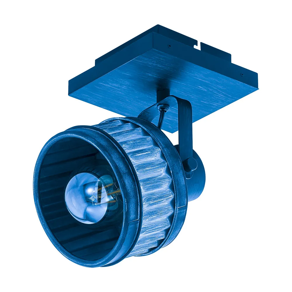 Mennyzeti lámpa E27 1x28W kék Turrock