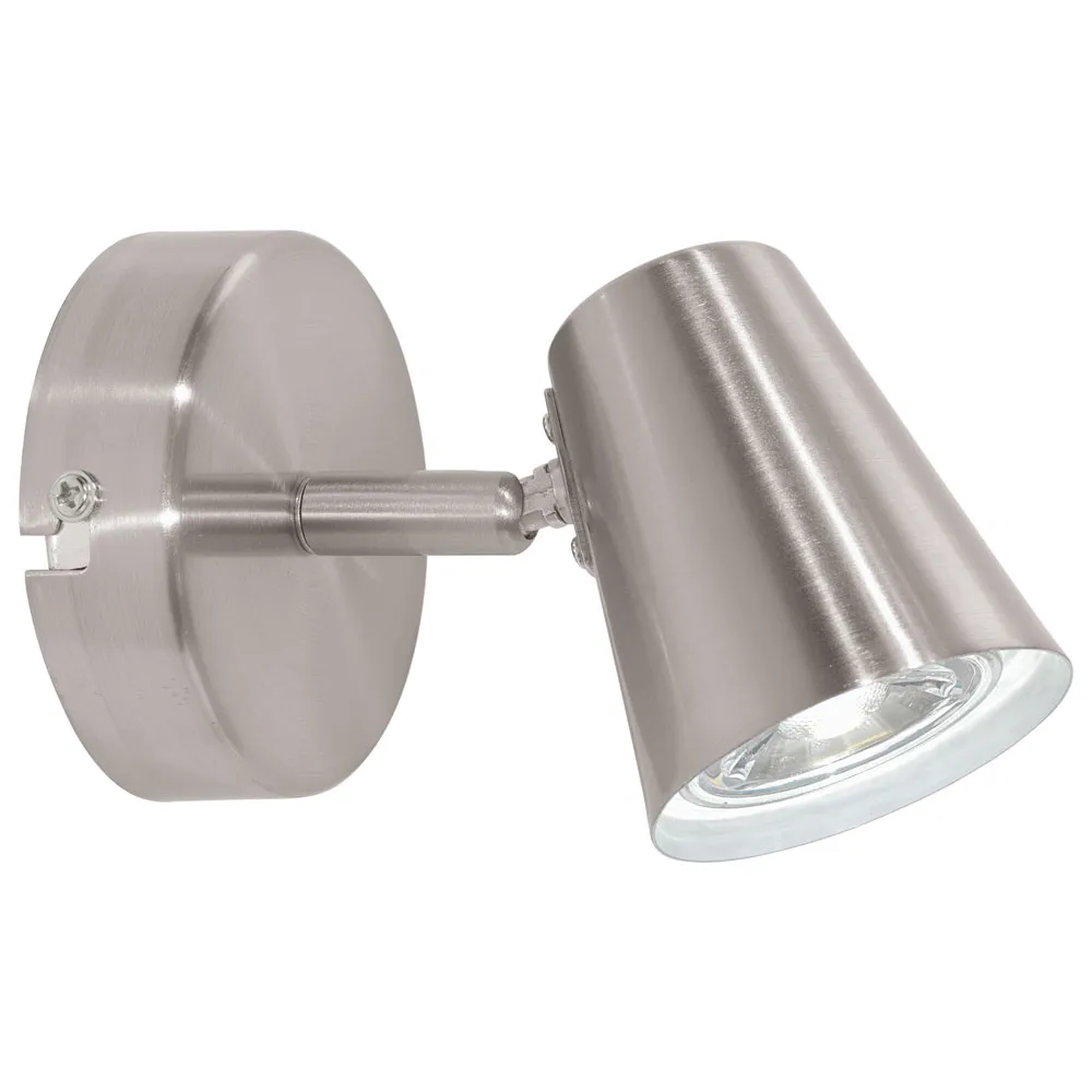 Beltéri LED karos spotlámpa 1x3,3W m.nikkel 8,5cm Travale ...