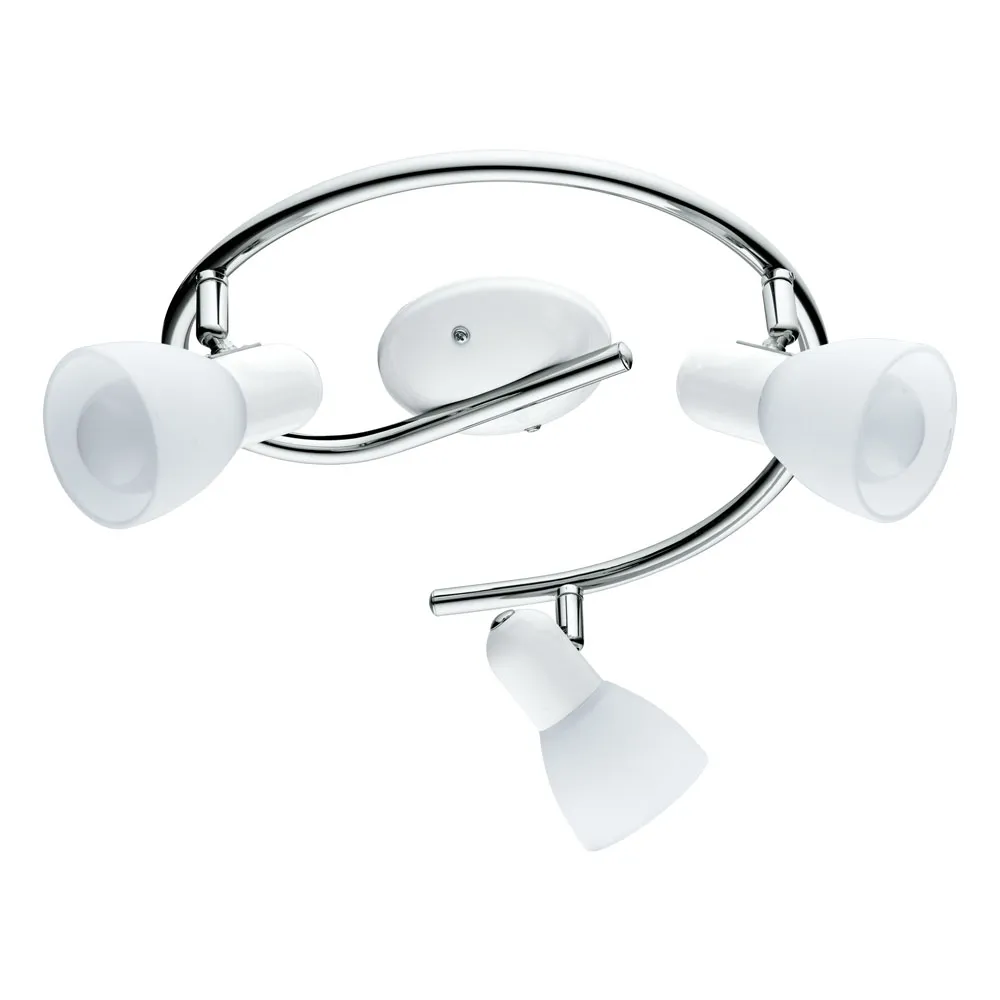 Beltéri karos spotlámpa E14 3x4W 960Lm fehér/króm Dakar...