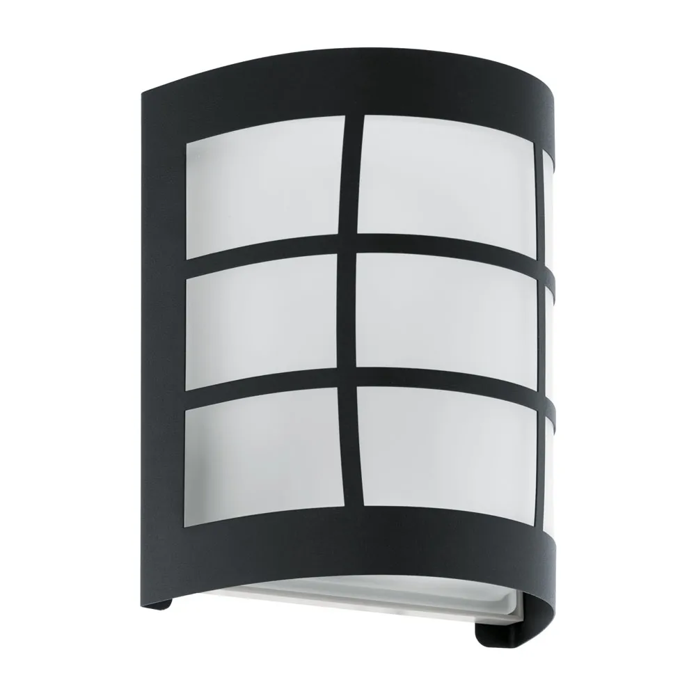 Kültéri LED fali lámpa 1x4W IP44 fekete Cerno