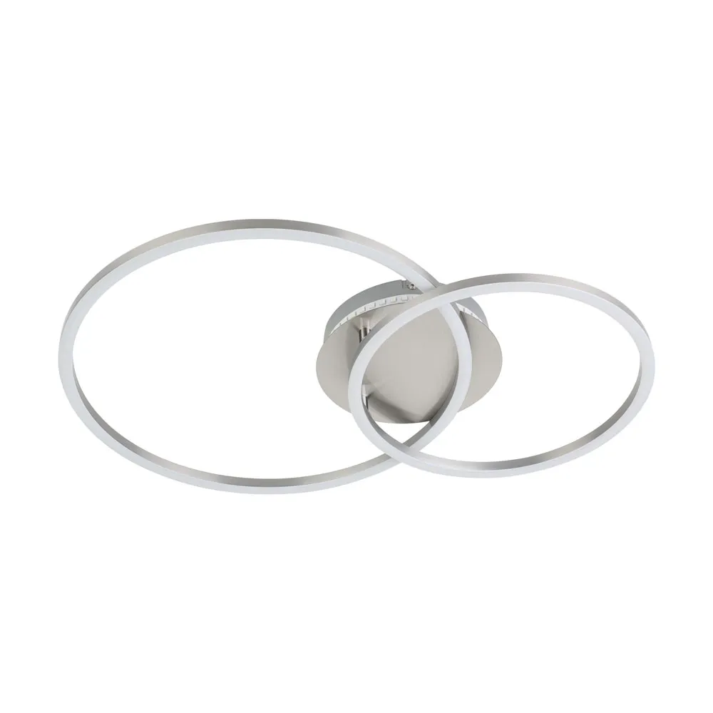 Beltéri LED-RGB mennyezeti lámpa 9,5+12W 1300+1600lm nikke...