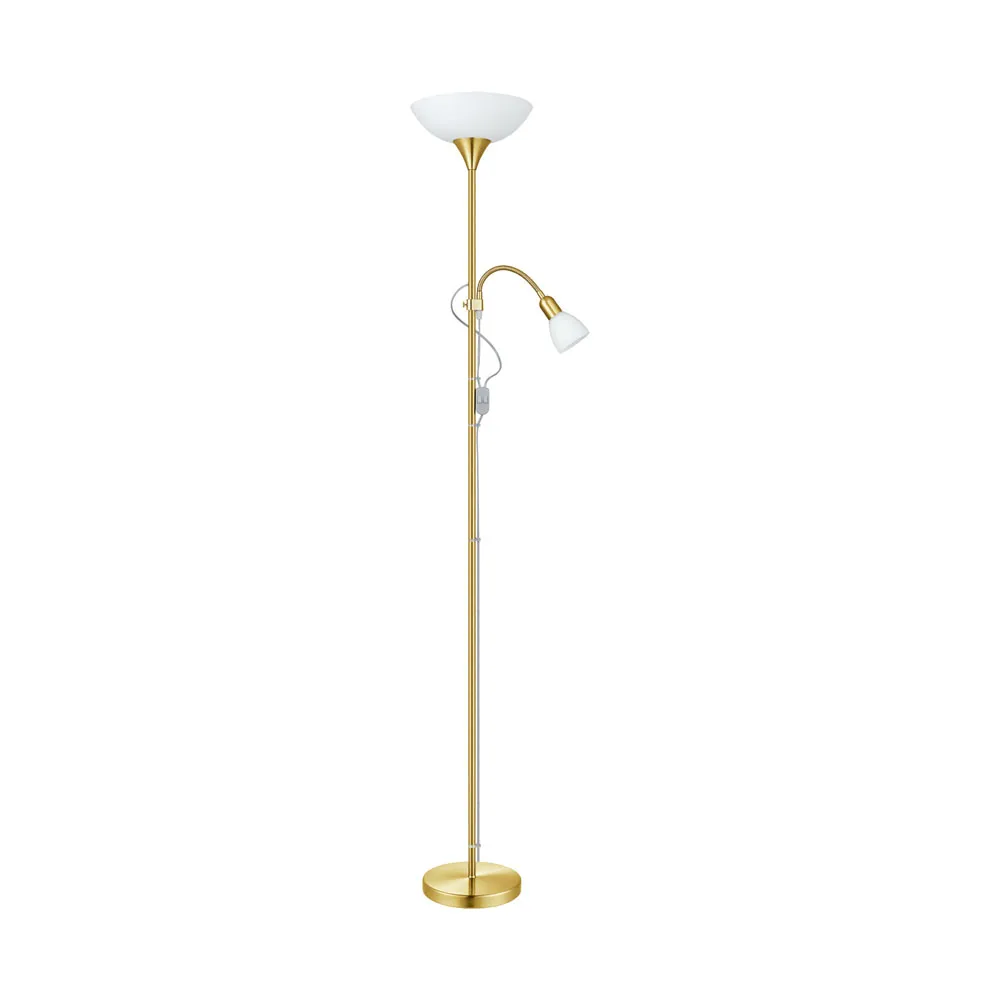 UP 2  Beltéri állólámpa E27 60W + E14 25W matt réz 