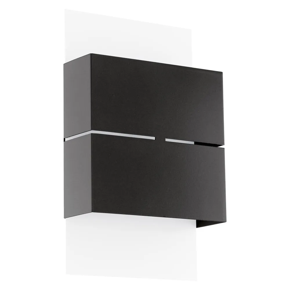 Kültéri LED fali lámpa 2x2,5W fh/ant IP44 Kibea