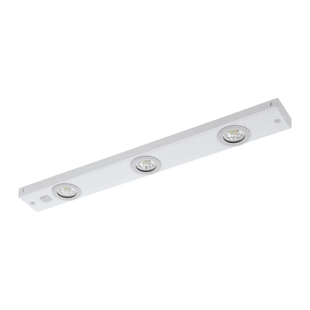 LED pultmegvilágító, konyhai 3x2,3W fehér 60x7cm 