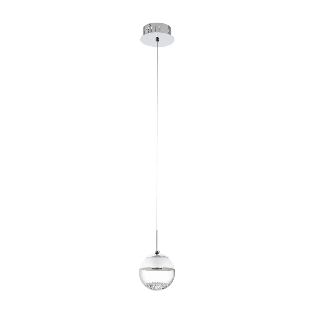 Beltéri LED függeszték 1x5W 480lm króm Montefio