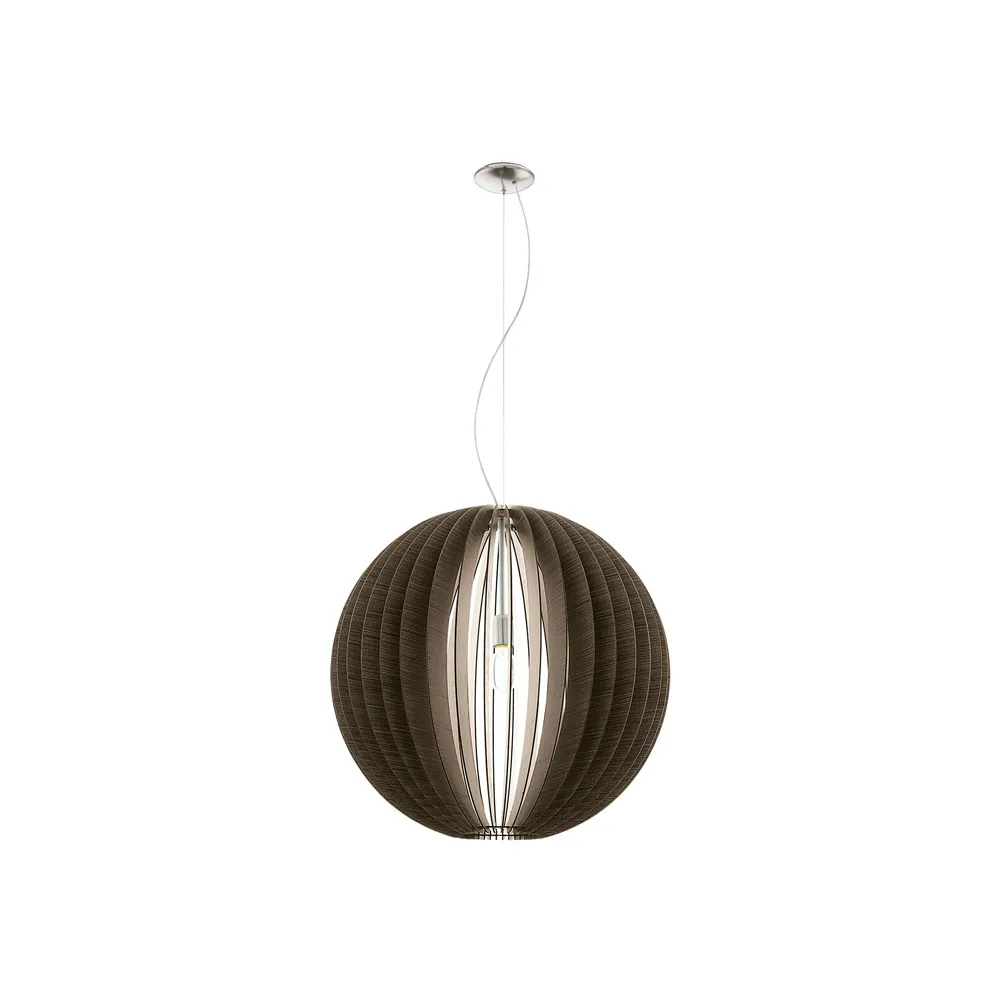 Függeszték E27 1x60W barna 70cm Cossano