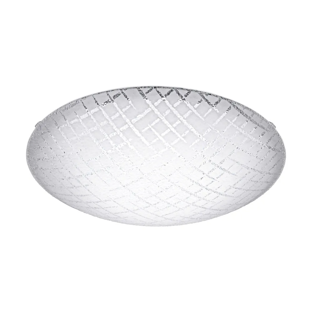 Beltéri LED mennyezeti lámpa 11W 950lm fehér/üveg Riconto...