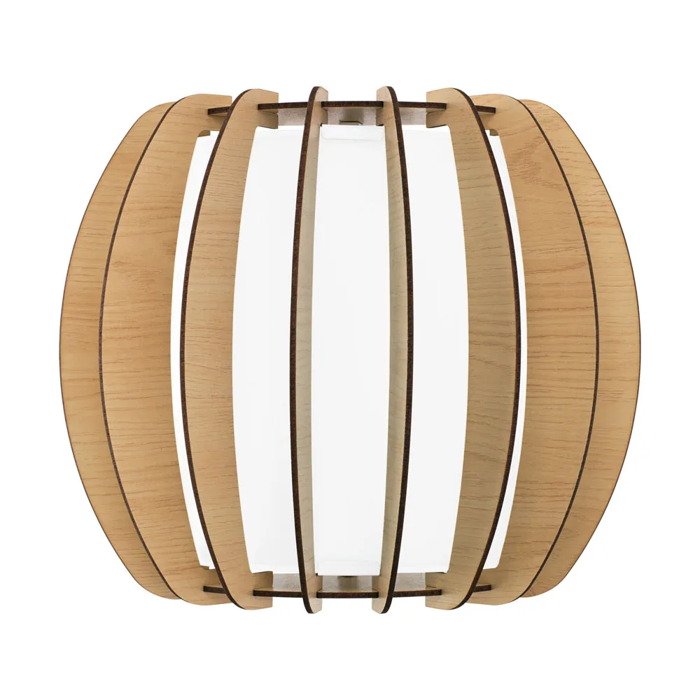 Fali lámpa E27 1x60W juhar Stellato