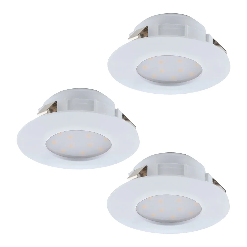 Beltéri LED beépíthető lámpa 3x6W 7,8cm fehér fix Pineda...