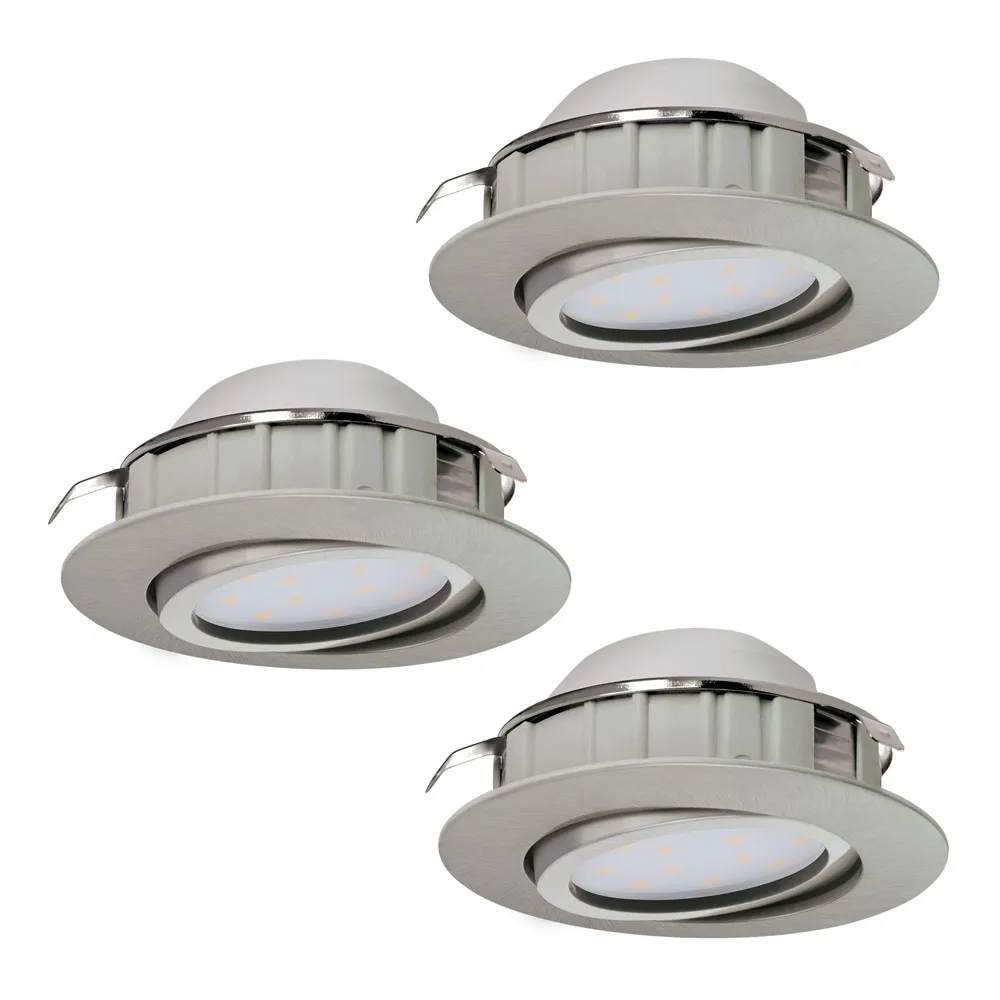 Beltéri LED beépíthető lámpa 3x6W 8,4cm mnik.Pineda
