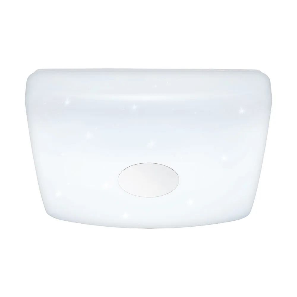 Beltéri LED mennyezeti lámpa 20W 2500lm fehér/kristály Vol...