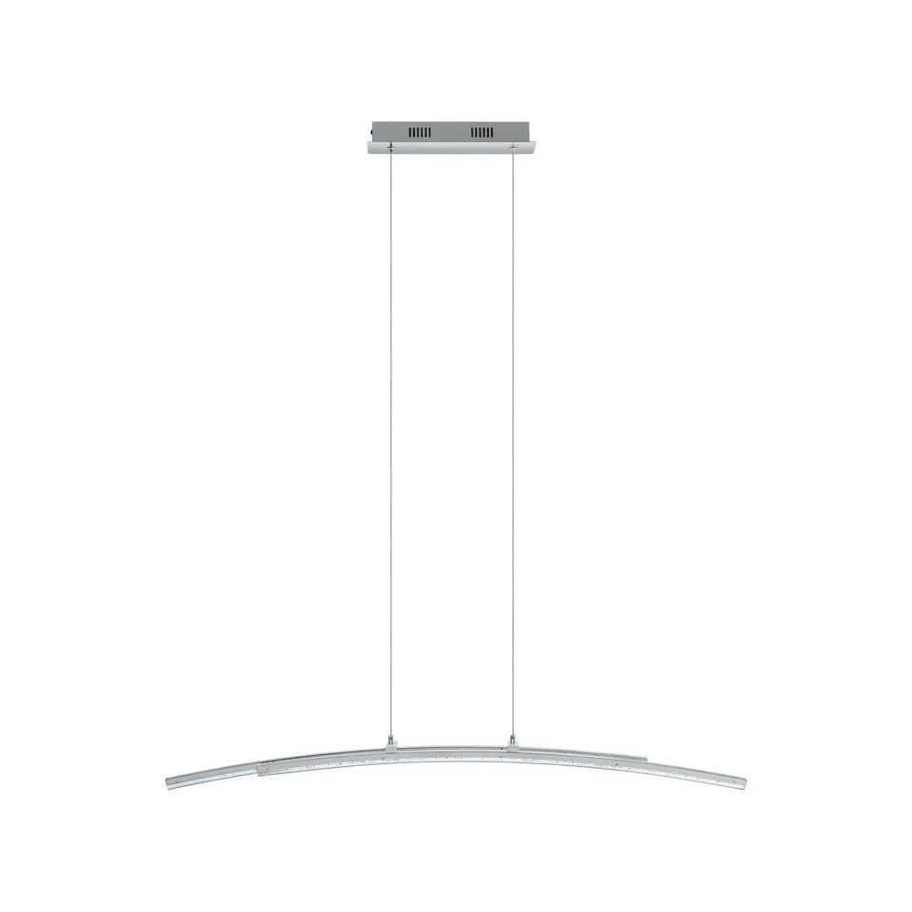 Beltéri LED függeszték 21W 96cm króm/átlátszó Pertini...