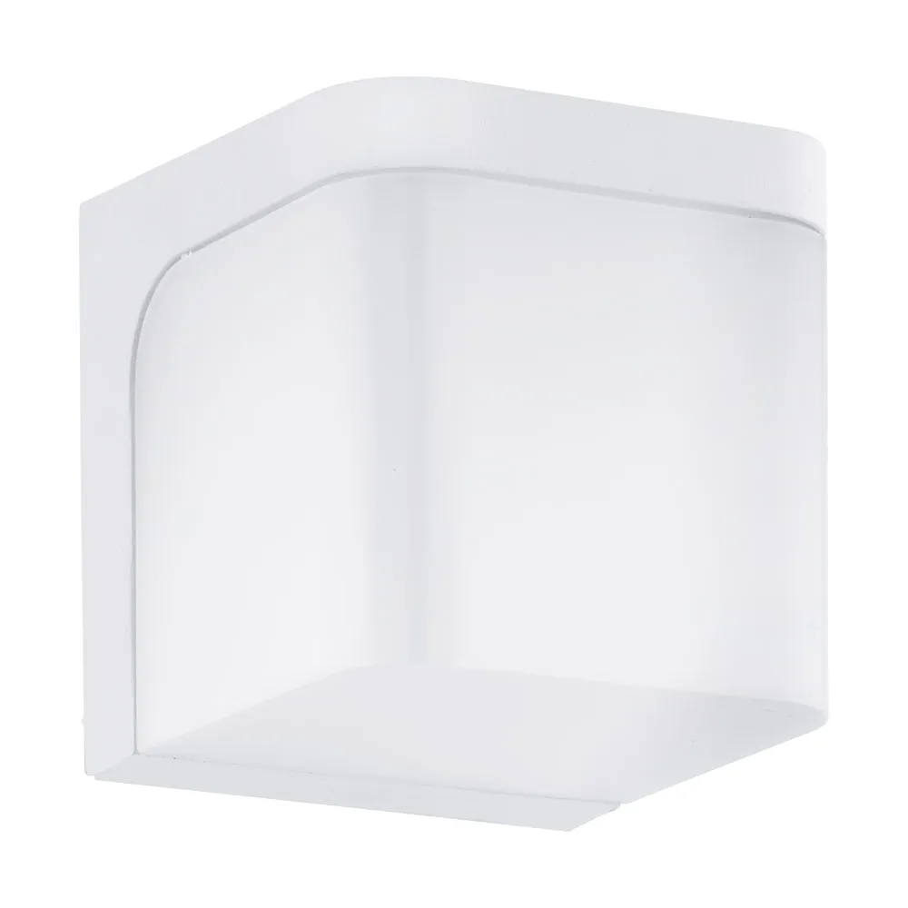 Kültéri LED fali lámpa 6W IP44 fehér Jorba