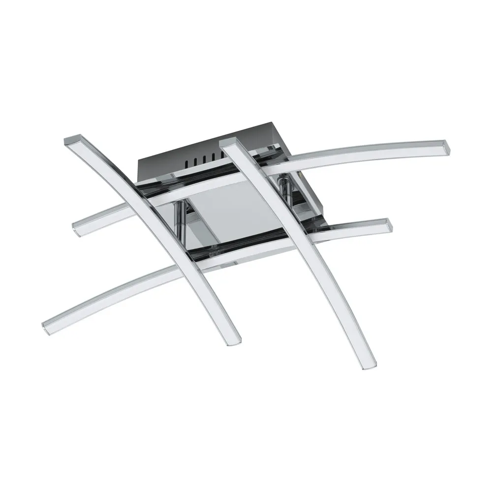 Beltéri LED mennyezeti lámpa 4x5W 1880Lm króm/fehér Nevado...