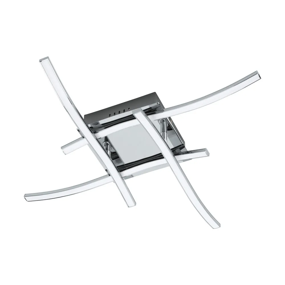 Beltéri LED mennyezeti lámpa 4x5W 1880Lm króm/fehér Valmor...