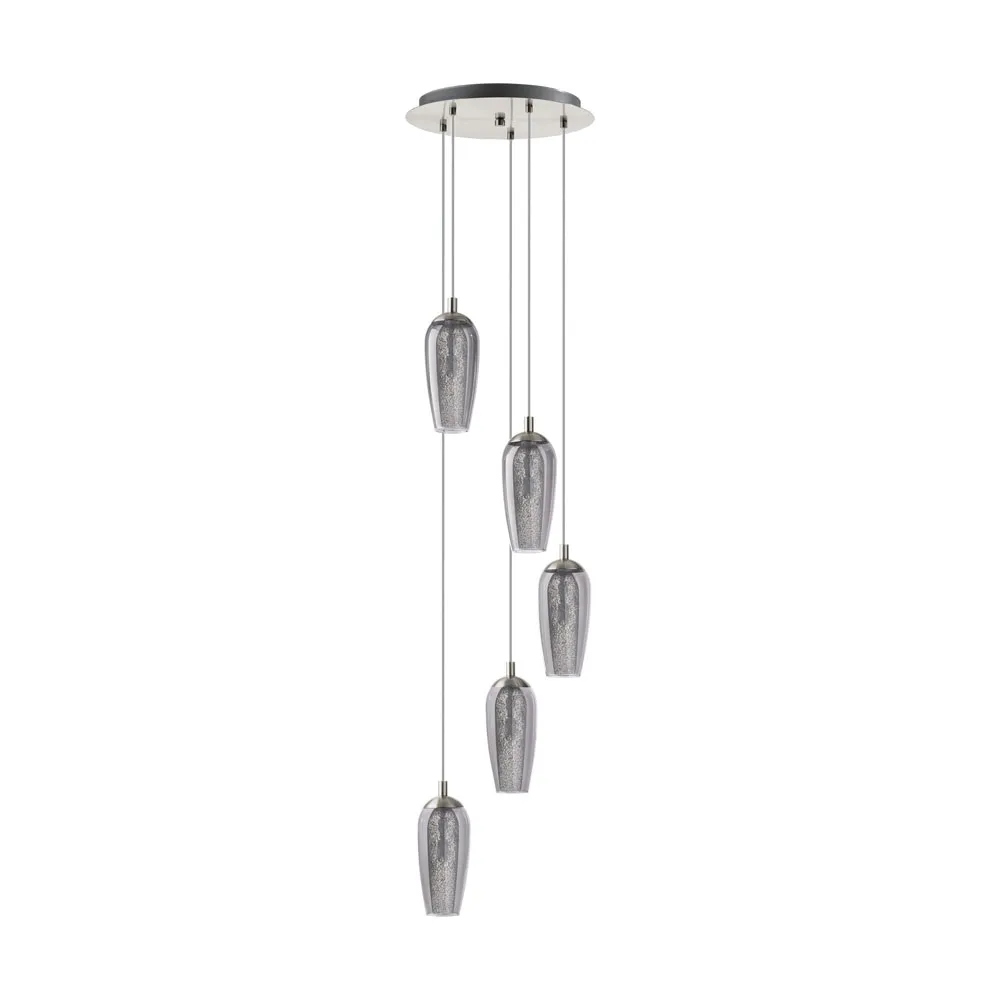 Beltéri LED függeszték G9 5x2,5W Farsala