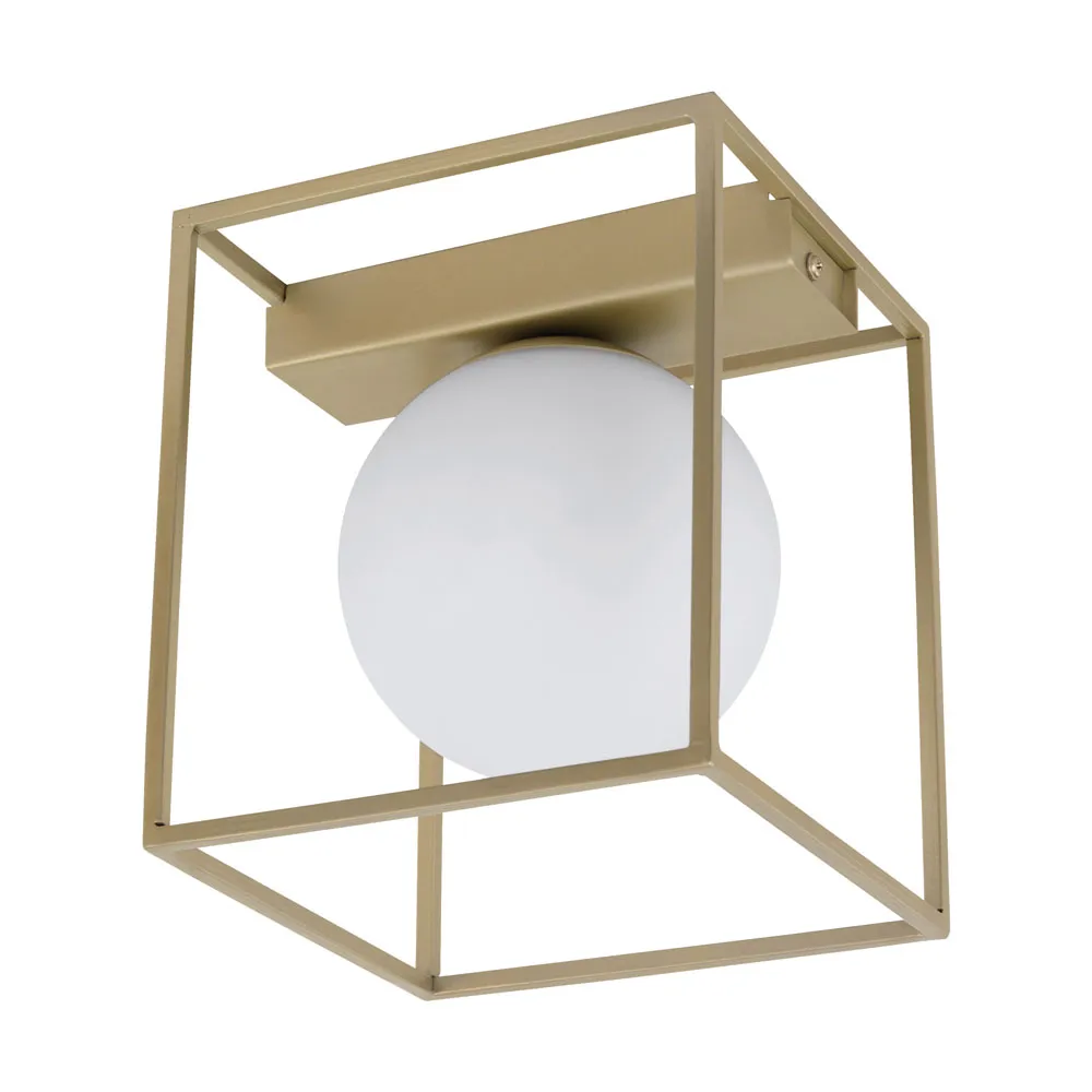 Mennyzeti lámpa E14 1x40W pezsgő/fehér Vallaspra