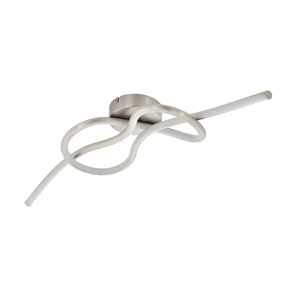 Beltéri LED mennyezeti lámpa 13W m.nikkel/fehér Novafeltri...