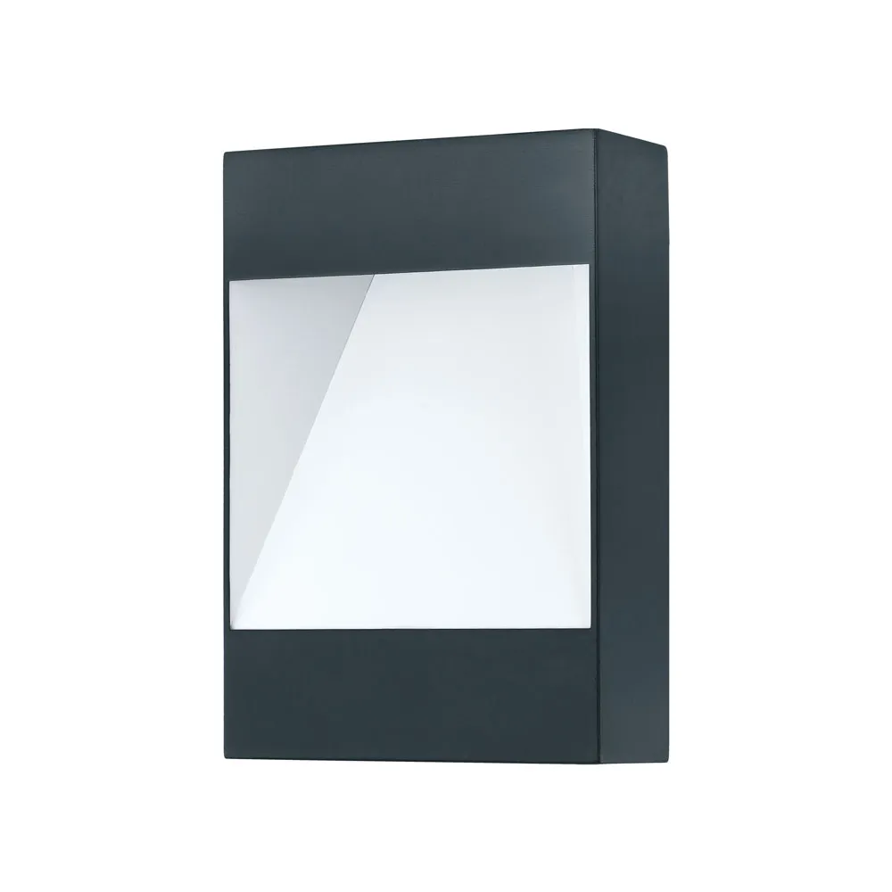 Kültéri LED fali lámpa 10W antracit/fehér Manfria