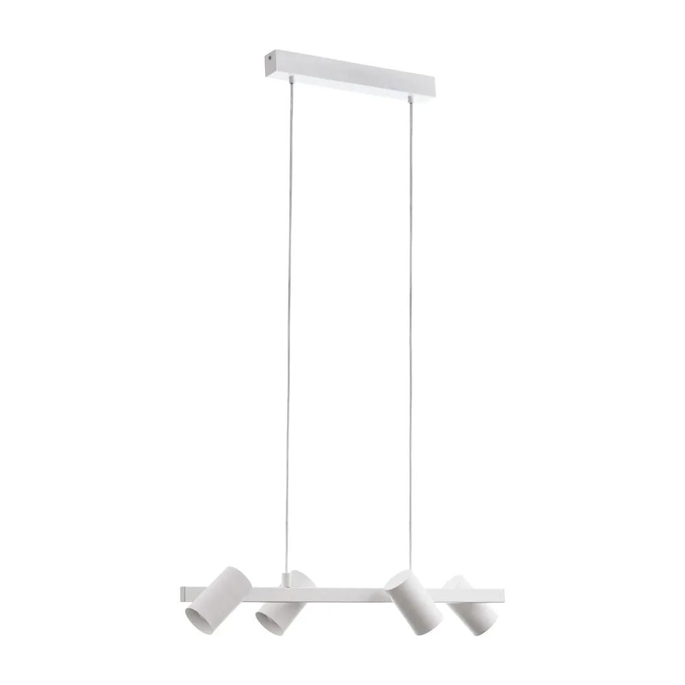 Függeszték E14 4x25W fehér GATUELA