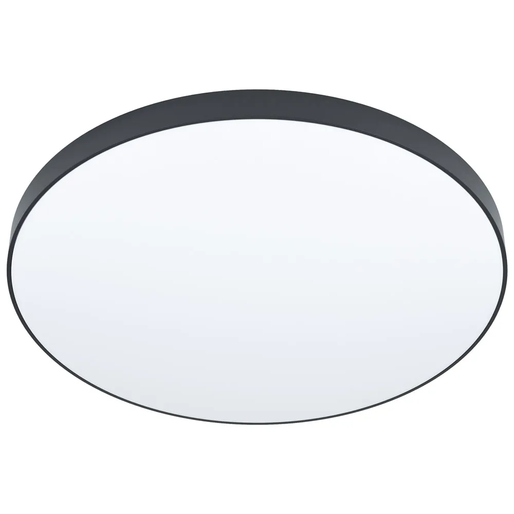 Beltéri LED mennyezeti lámpa 36W 59,5cm fekete Zubieta