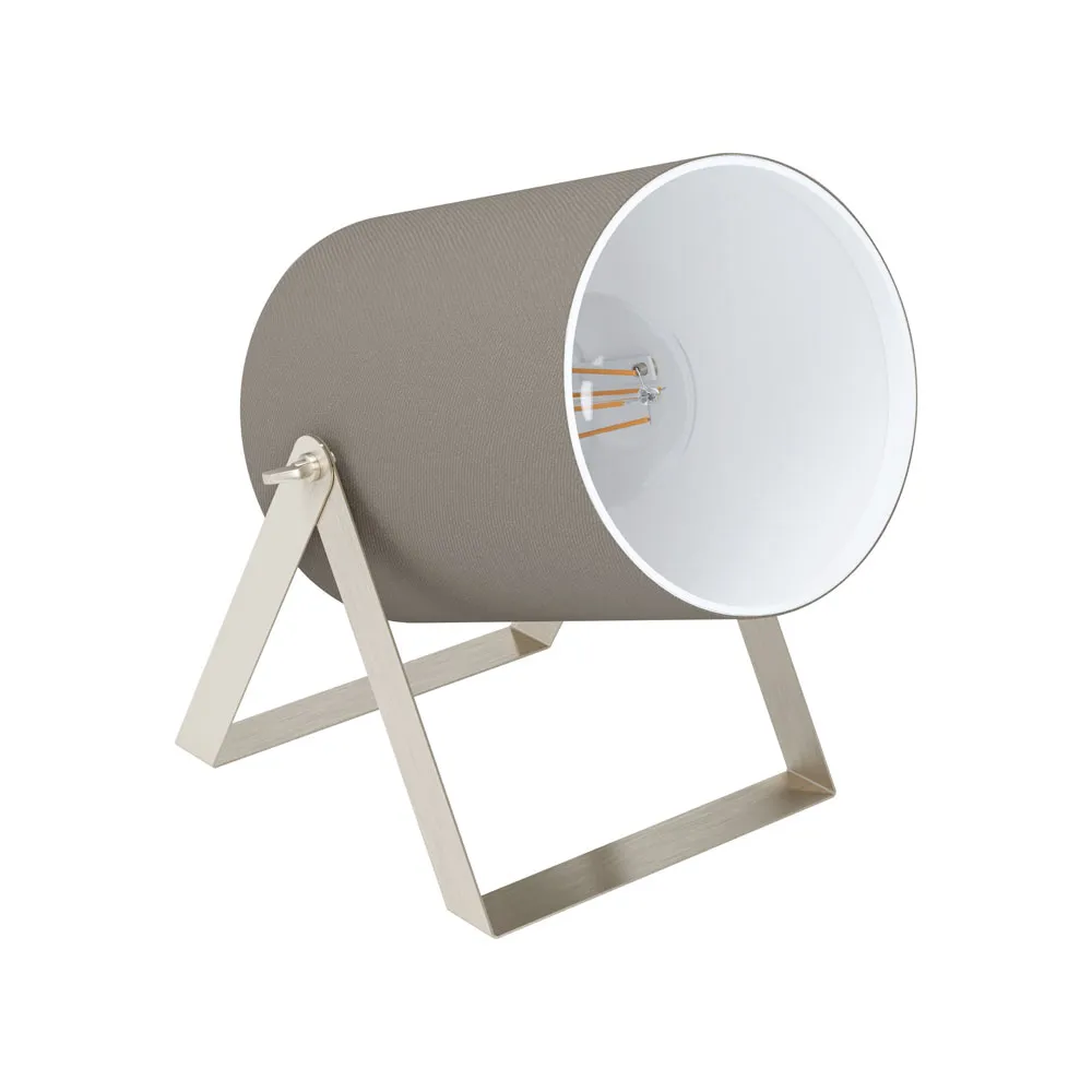 Asztali lámpa E27 1x40W nikkelVillabate