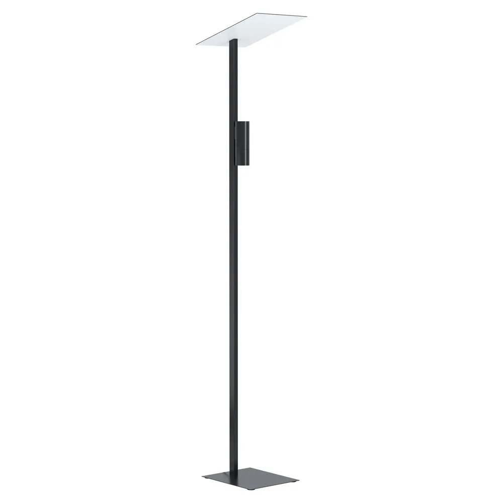 Beltéri LED állólámpa GU10 2x5W fekete/fehér Budensea