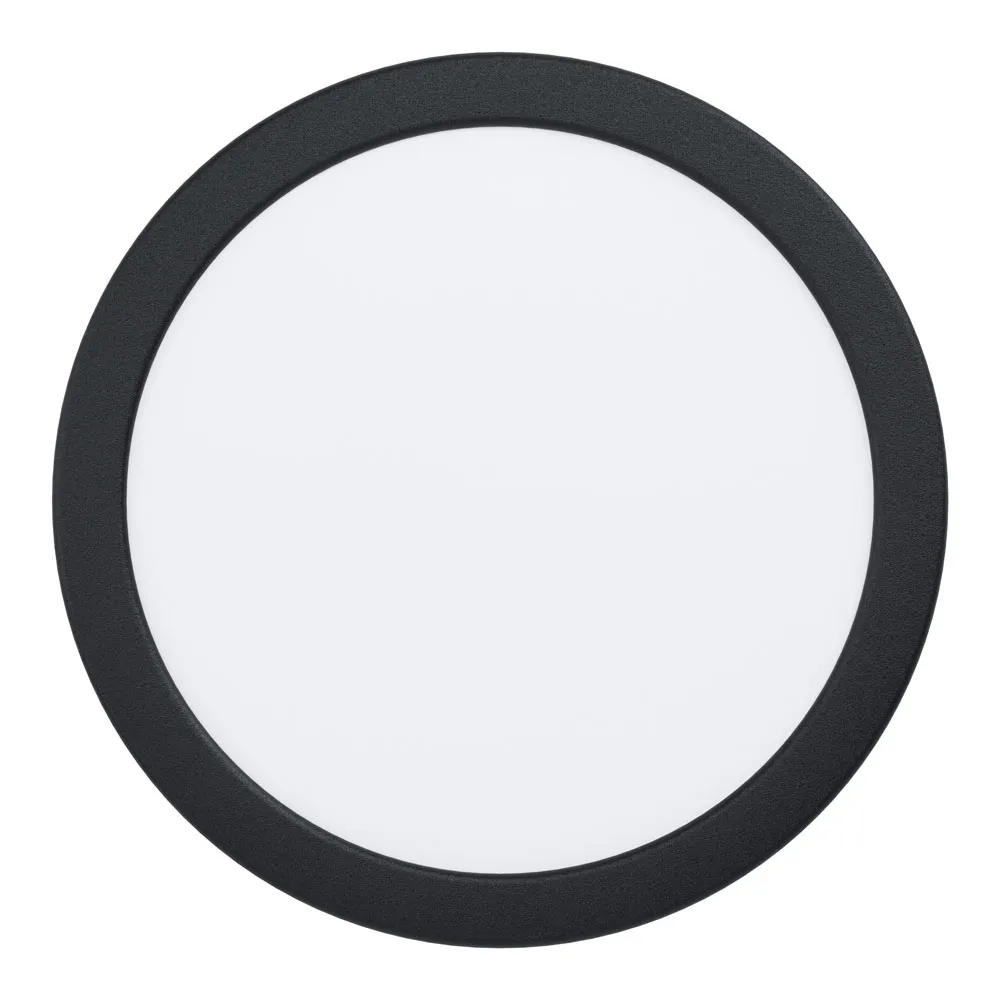 Beltéri LED süllyesztett lámpa 16,2W 3000K fekete Fueva