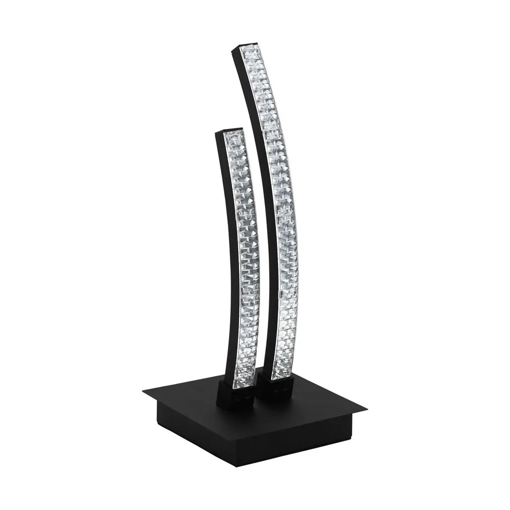 LED asztali lámpa 8W 3000K 1050Lm fekete Lejias