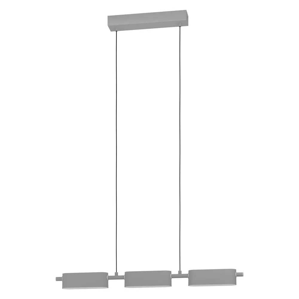 Beltéri LED függeszték 3x6,5W 3000K ezüst/fehér Rovira...