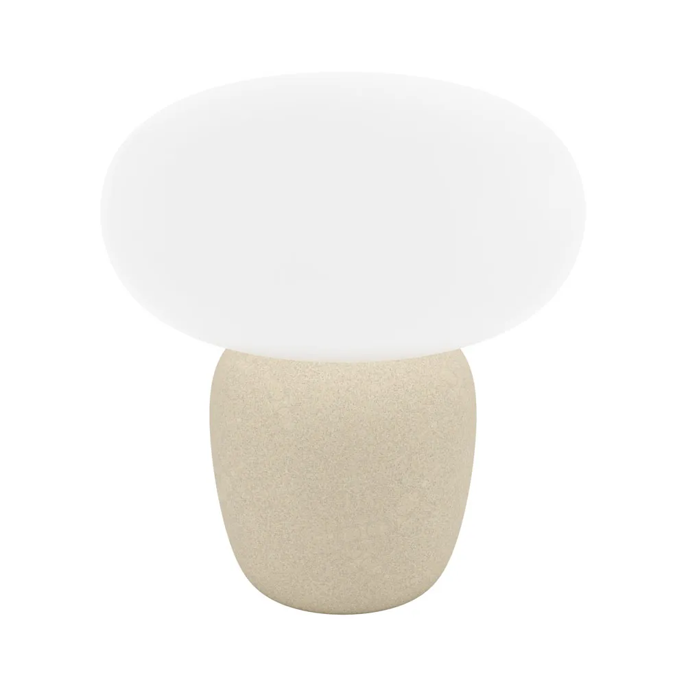 Asztali lámpa E27 1x40W barna/opál Cahuama