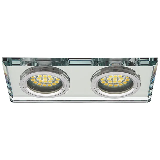 Beltéri süllyesztett lámpa MR16 50W ezüst/üveg MORTA 