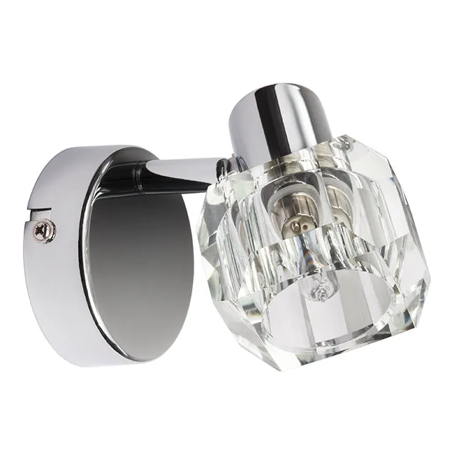 GLASO fali lámpa EL-1O lámpa G9 ezüst/üveg