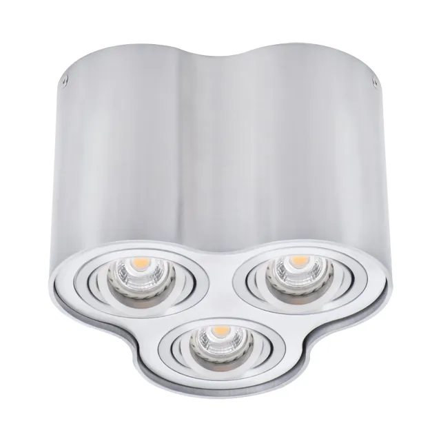 BORD DLP-350-AL mennyezeti lámpa 3xGU10 alumínium