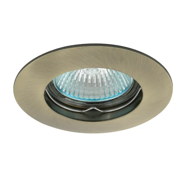 Beltéri süllyesztett lámpa MR16 50W patinált réz LUTO ...