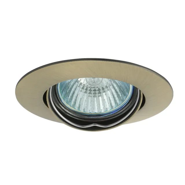 Beltéri süllyesztett lámpa MR16 50W patinált réz LUTO