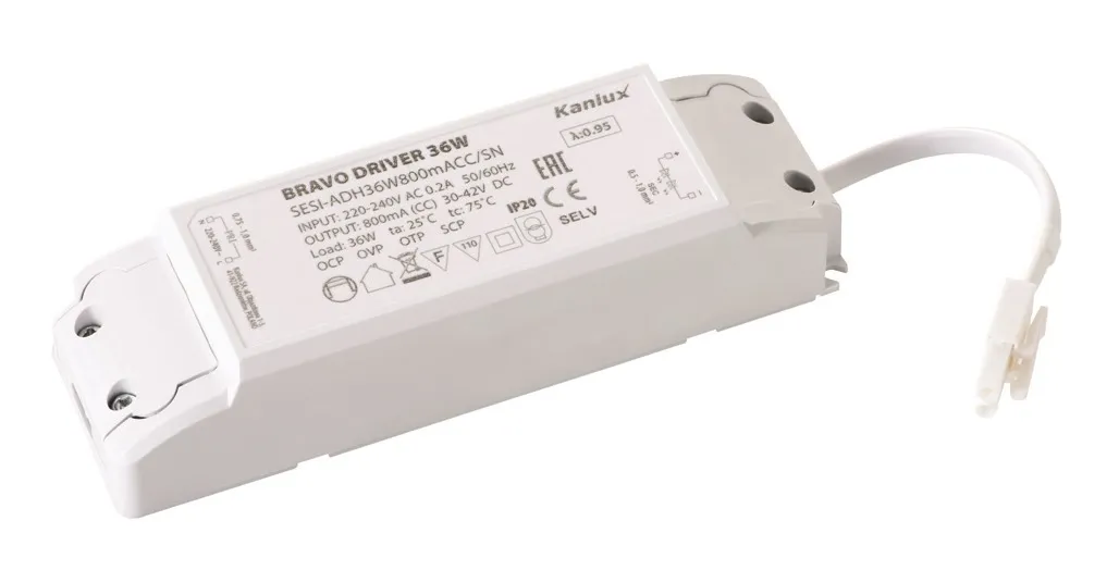 BRAVO DRIVER 36W táp 800mA LED panelhez