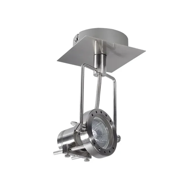 Beltéri karos spotlámpa GU10 50W matt króm SONDA