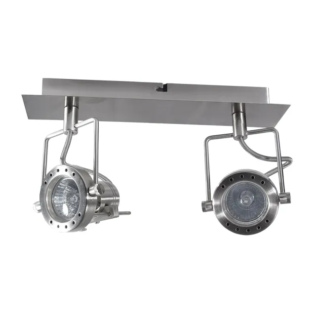 Beltéri karos spotlámpa GU10 2x50W matt króm SONDA