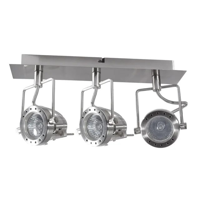 Beltéri karos spotlámpa GU10 3x50W matt króm SONDA