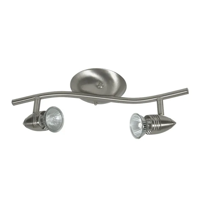 Beltéri karos spotlámpa GU10 2x50W matt króm MOLI 