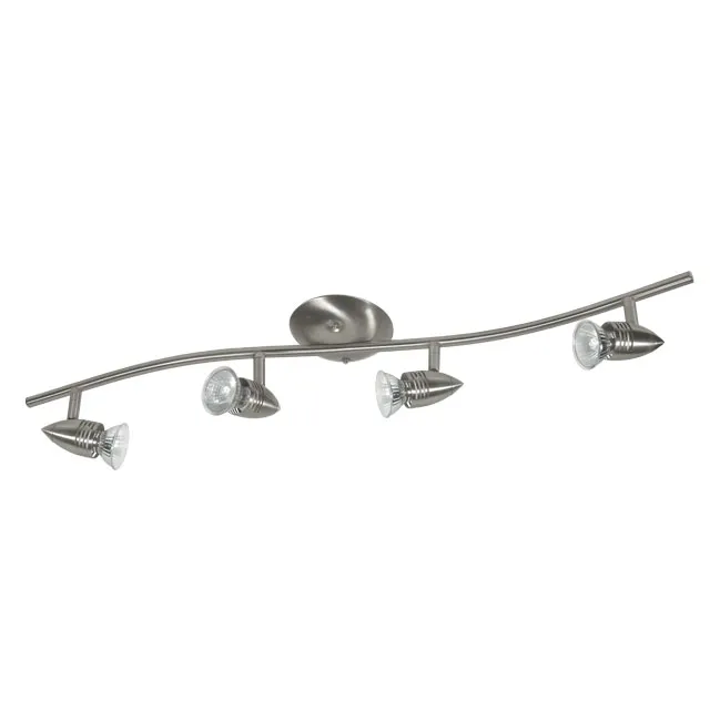 Beltéri karos spotlámpa GU10 4x50W matt króm MOLI